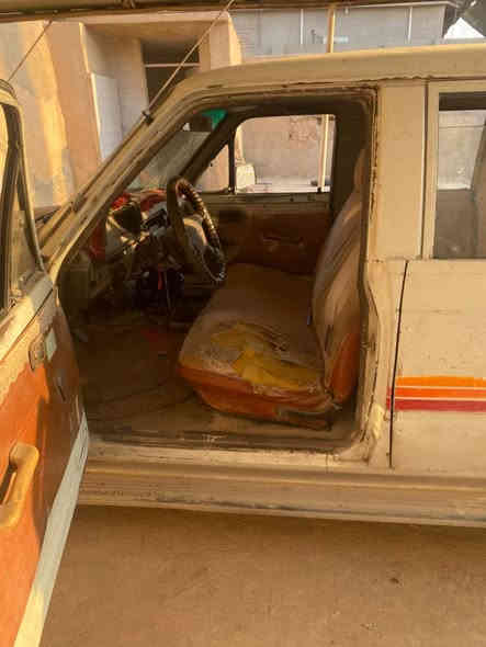 السلام عليكم
بيكم تيوتا موديل 83 رقم نينوى انكليزي باقي فقط على استلام اللوحات سنويا جديدة سيارة داخله تعمير كامل جواها طخم تايرات جدد باقي يعوزها فقط صبغ جاملغ يسار وبونيد السعر 35 وبيها شويا ***********
