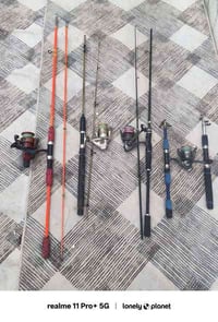 اسبنرات صيد • عصى كاربون • غماس السوك