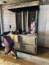 شواية ثنائيه مستخدمه للبيع نضيفه وشغاله  07731043698