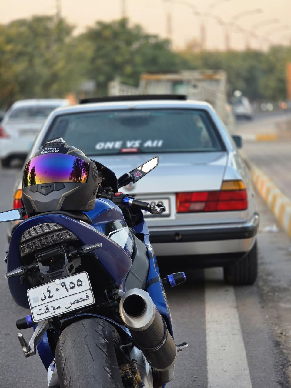 سلام عليكم 
دراجه دڤل 954للبيع 
دراجه معمره كامل 
صبغ جديد
تايرات جدد تاير خلفي 200
صبغ حراري درجه اولى 
دسكات امامي خلفي جديد
المحرك مفتوحه 
وياهه كامره 4Kاصليه مال امزون
عليهه صالنصه بلاديه نص كاتم
الدراجه حلوه ومتعوب عليهه 
بيهه جك جكه خفيفه وابد مامثره ع محرك ترايك وين ماتريد 
دراجه وياهه خوذ اصليه 2وهيه وسماعاتهم 
وياهه بدلات شتوي وصيفي كاملات 
وياهه قمصله ماركه كلهن درع بلكامل 
كلهن شلع ويه دراجه 
سعرهه 18$وبيهه مجال بسيط ولو هذه مو سعره 
ملاحضه الدراجه بدون رقم 
بيهه بلاستك قبغ شوته نقص طارت عندي بلمشي
مكان الدراجه ديالى (خانقين)
***********
