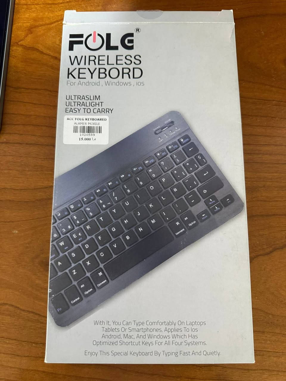 بسم الله الرحمن الرحيم ايباد FOLG GT10 256G 16R 80H مع جميع اغراضو السعر100وفي مجال بسعر أن شاء الله 0782552573. / 0793640400


**إذا كنت صاحب هذا الإعلان وتريد حذفه لأي سبب، رجاءا أرسل رسالة إلى الدعم الفني**