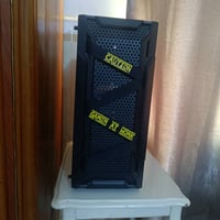pc للبيع  كارت شاشة gtx 1650 4GB  المعالج rayezn 5 3500x البورد h-260 ...