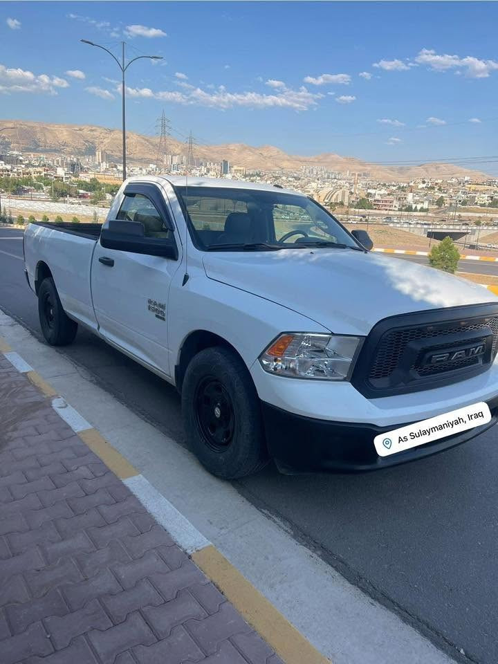 دوج رام 
تك باب بدي طويل
موديل 2023
مكينه : 3.6L 6
راكبين فقط
رقم شاصي موجوده
صبغ بنيد
تفاصيل اكثر ع الرقم بي واتساب***********
سعر 155$ بيها مجال
