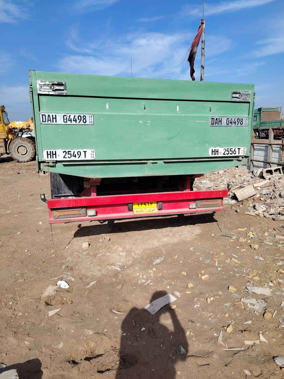 سلام عليكم مان قاطره ومقطوره للبيع مكلف بل نشر لمكان بغداد النهروان رقم صاحب سياره ***********
