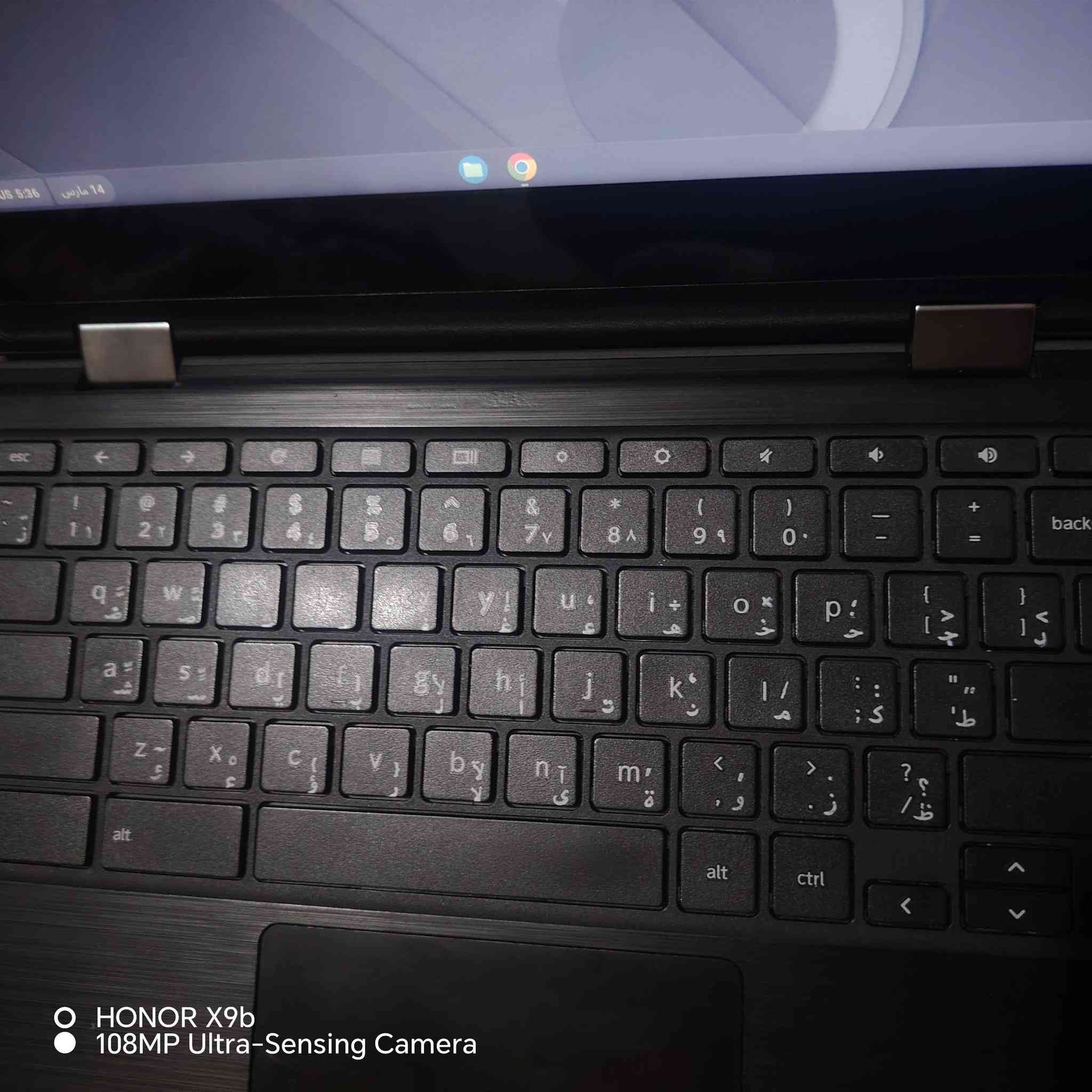 حجم شاشة 12.5 انچ فول اج دي Full HD Screen size
الشاشة لمس وايضاً قلب 360 درجة - Touch screen 360
معالج انتل بانتـيوم جيل ثامن
Intel(R) pantium(H) CPU
N4100 @1.60GHz
ذاكرة عشوائية 8 كيكا
RAM 8GB
ذاكرة تخزين 32 كيكا
HARD SSD 32 GB
Ie-ion Battrey 10,000 ml
كيبورد عربي انكليزي ليزري وليس ستيكر
يحتوي على منافذ
USB 2 - TYP-C - MICRO SD السعر 60
***********
