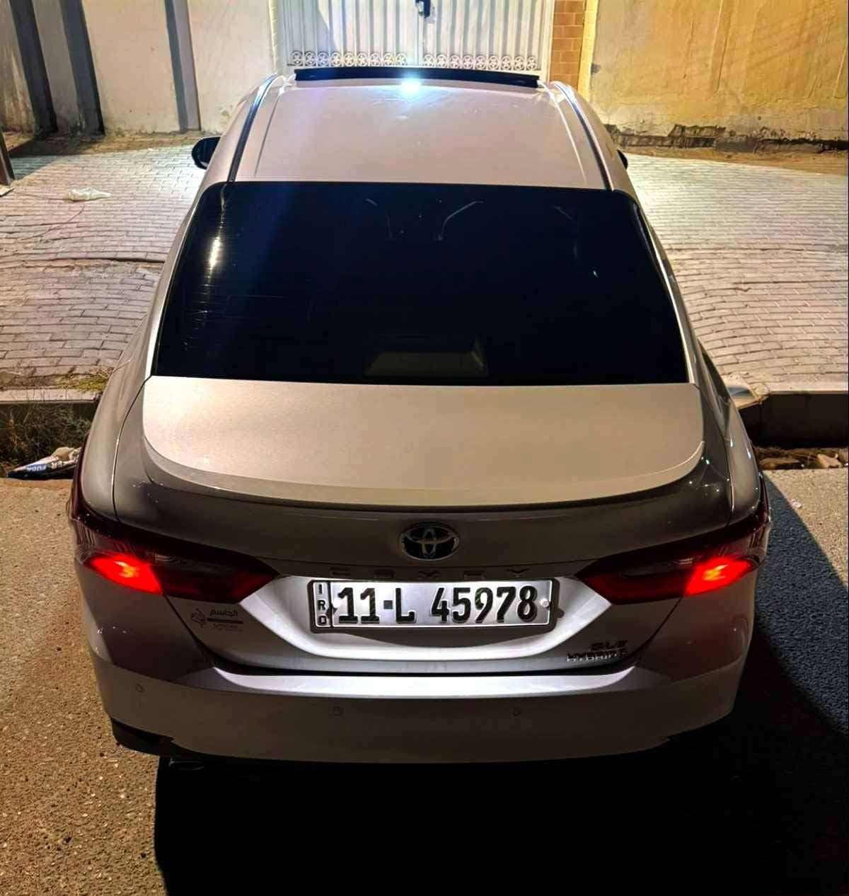 تيوتا كامري موديل 2024
خليجي وكالة عبد الطيف جميل فول 
رقم بغداد شرط التحويل
ماشيه 44 الف
السنويه جديدة
السياره كفاله عامة موجود السونار

🟩علق سوف يوصلك الرسائل سعر

مكان السيارة: السماوة
رقم صـــاحب السيارة: *********** واتساب

عندك سيارة للبيع اعرضها على الصفحة
