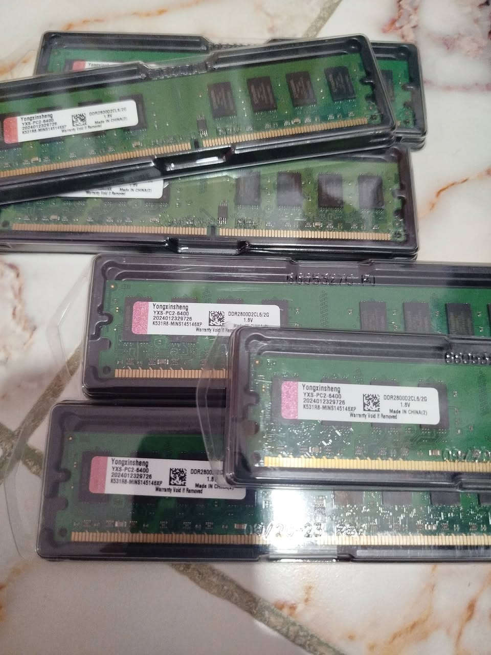 متوفر 16 قطعة رام  DDR2


**إذا كنت صاحب هذا الإعلان وتريد حذفه لأي سبب، رجاءا أرسل رسالة إلى الدعم الفني**