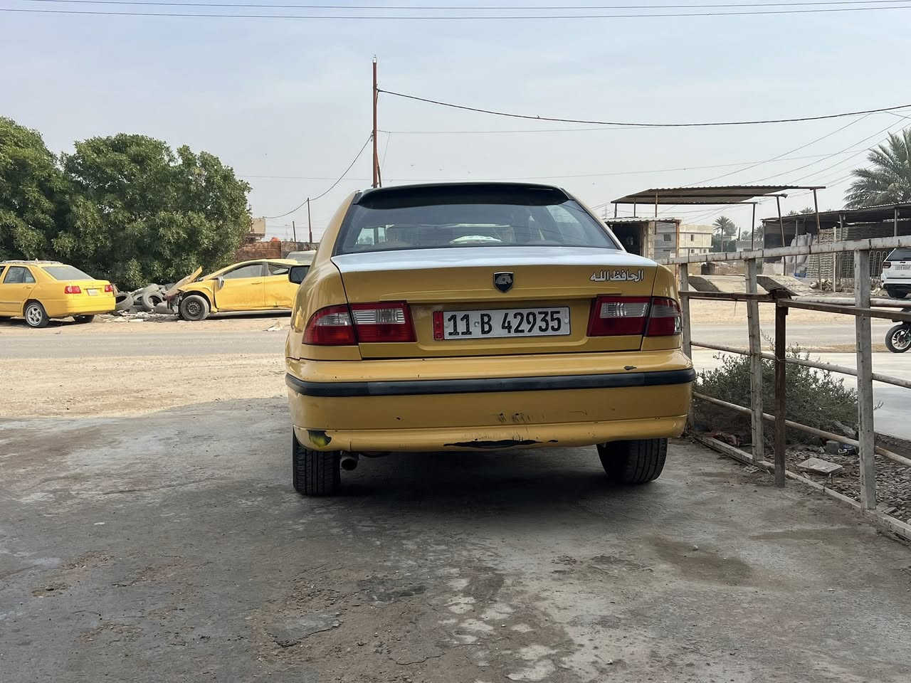 السلام عليكم للبيع سمند رقم بغداد أنكليزي بسمي موديل2011سياره جاهزه السعر المطلوب34ورقه وبيه مجال الاستفسار ***********
