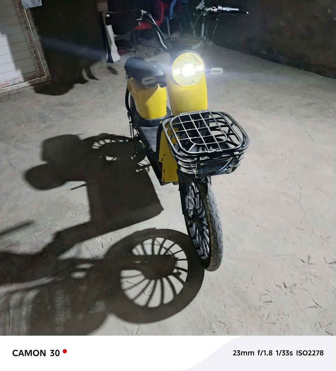 سلام عليكم بايسكل شحن للبيع
شغال باتر جديد امس شديته
استفسار 
***********
