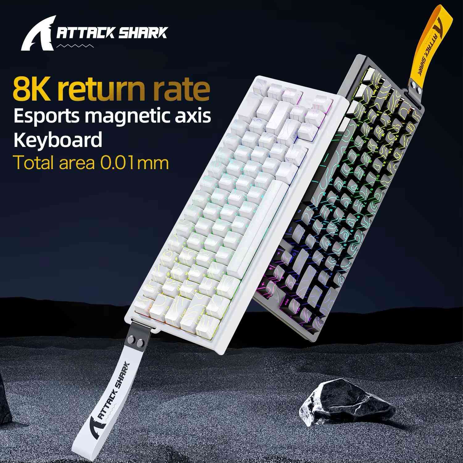السلام عليكم الكيبورد المغناطيسي الغني عن التعريف Attack Shark x68 he 
للبيع اوبن بوكس نظافة فول،
 مواصفات كلها مذكورة بالصور 
السعر 50 الف توصيل موجود 
***********

