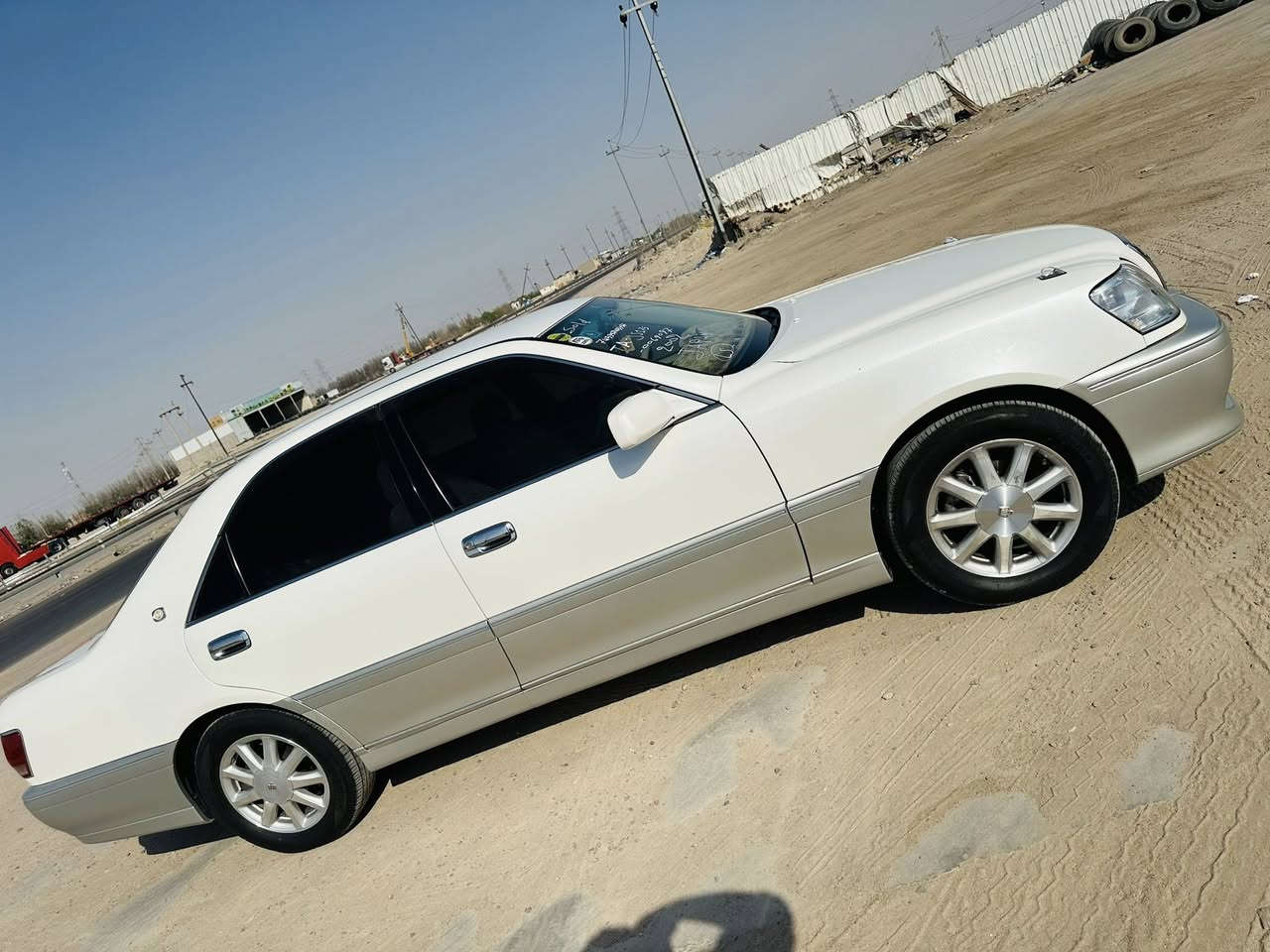 السلام عليكم
للبيع جنون ملكه 

موديل 2002

رقم بصره تسجيل جديد مزاد دوله تحويل ثاني يوم

تحويره نجف 

كفاله عراق 

3 دكم كرستال اصل

ستيرن كهرباء 

شاصي 175 دي فور الجبير

كشنات كهرباء امامي  

شاشه

برده كهرباء 

ويل 16 نجمه 

جنجر + بلوتوث 

سياره كلش جديده وحلوه جاهزه من كلشي

حداديه وضع الشركة

تخم تاير

سيارة جديدة كلش وضع الشركة ماشية 120 حقيقي الاستفسار الاتصال 
***********
***********
