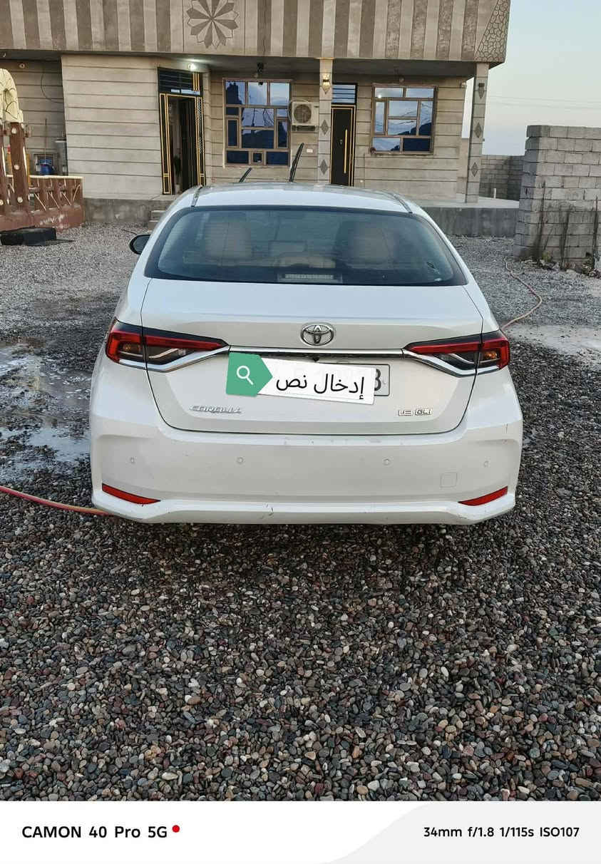 كورلا خليجي 2019 محرك 18 جاملغ خلفي صبغ بلا دواخل سياره جديده وجاهزه سنويه وهزه ورقم جديد تحويل ووكاله بشرط
حساس خلفي شاشه جبيرة وكامره خلفي وامامي 
سياره طخم تاير ودوشمه وارضيه جاهز وجديد 
مكان سياره ناحية الكياره قاطع السبعاويين 
السعر 155 مجال بسيط جدا 
الرجاء الرجاء فقط الشراي يتصل………… ؟
جيك امورك جيك وضعك بعدين اتصل……… ؟
***********
