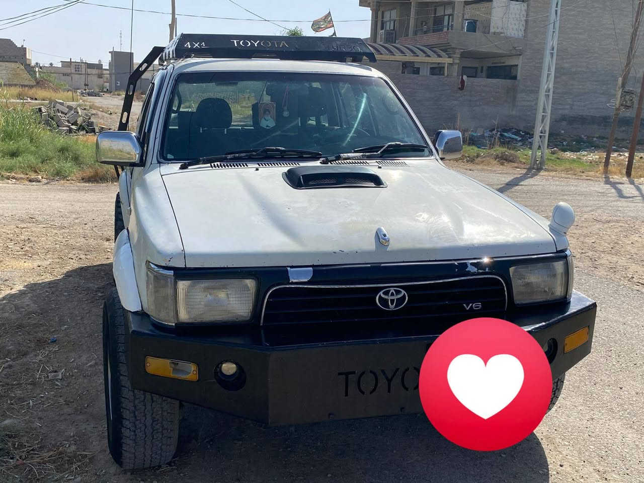 السلام عليكم ورحمة الله وبركاته 
للبيع فور رنر مكينه برادو مكينه او كير شرط جديد 
موديل 92 السياره رقم سليمانيه صدر جديد تخم تاير جديد منضومه تبريد كامله بس ربط بدون ضربه او بدون صبغ او بدون خياس والسياره جديده حلو السعر 60 او بيه مجال قليل تواصل عل رقم فقط ***********+شرط التحويل
