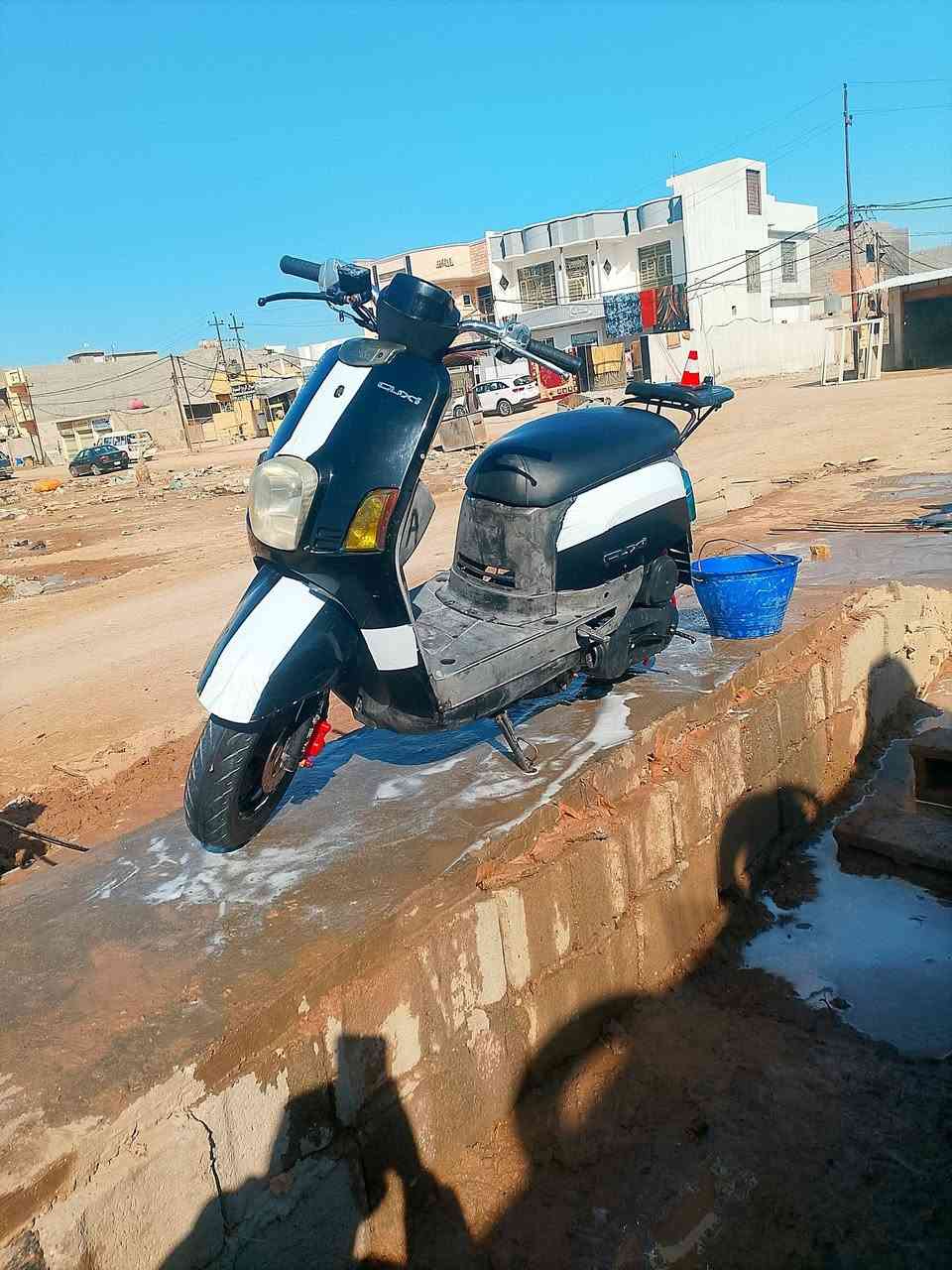 اسلام عليكم ماكس بوليس للبيع او مراوس بنامه  دراجه خير من الله بوشه بلاديه 49كهربائيات كلهة شغاله اشاير سلف هندر دراجه مناقصهة شي السعر 550وبيهة مجال العنوان بعقوبه تحرير...***********
