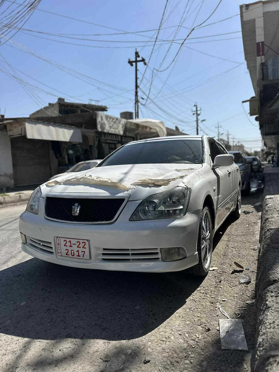شاهینە مۆدێل ٢٠٠٧ سپی ٣ دووگمە مەکینە مەرخووب گجکە بە گەورە ویل سپۆرت سالۆنسا سپۆرت سەیارەکە براوەیە سەقفی بەشەرت جوانوو تازەیە هەموو شتی  بە شەرت 
بێ تەقەو ڕەقە پشت و پێش کەپس 
0751 010 8151
