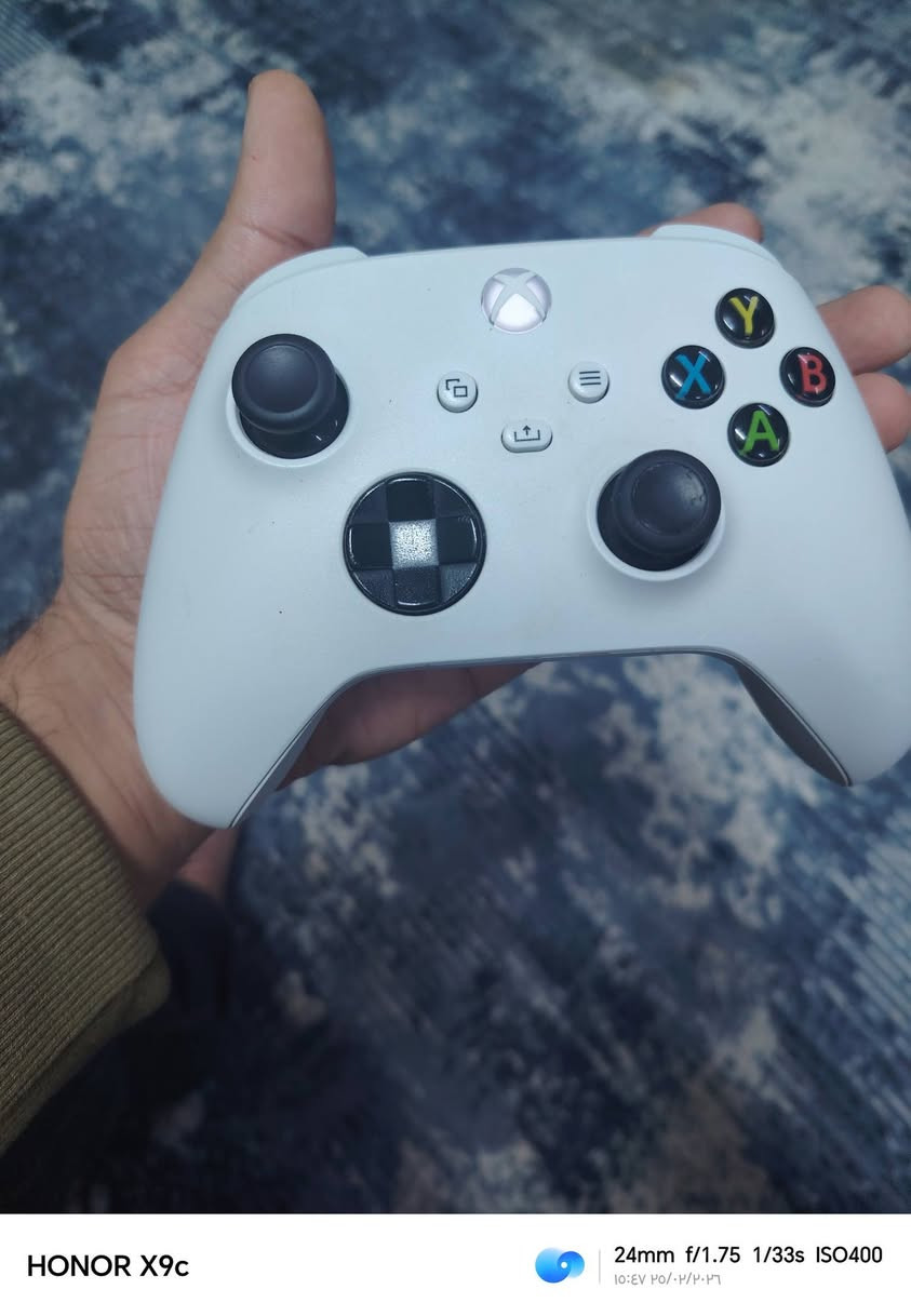 اكسبوس سيرس x. نسخة دجتال
غراضه جوستك وكبيل شحن والكهرباء
الجهاز اصدار 2024
استخدام قليل جدا غير مفتوح ابد
السعر ٦٢٥ الف
متوفر توصيل لكل مدن العراق على المشتري يكون


**إذا كنت صاحب هذا الإعلان وتريد حذفه لأي سبب، رجاءا أرسل رسالة إلى الدعم الفني**