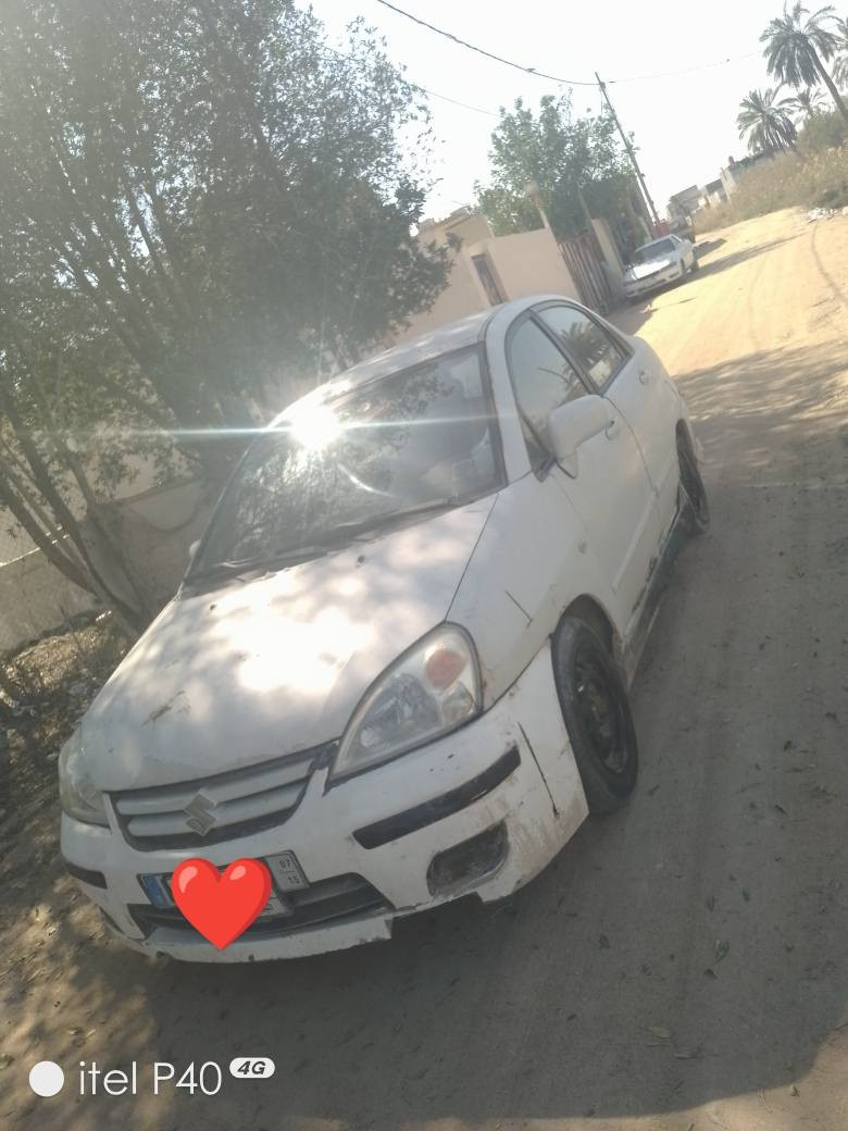 سازوكي ليانا ابيض  موديل ٢٠٠٥
سنويه ل ٢٨ 
باسم واحد بالبصره يريد تحويل 
تايرات جدد باتري وراديتر  جديد وشاشه لمس
مكينه اقتصاديه ١٨٠٠
گير ومحرك خير من الله  مكاني بصره الجزيره
سعر ٤٥ وبيهه مجال 
متواجد ماسنجر وواتساب ***********
