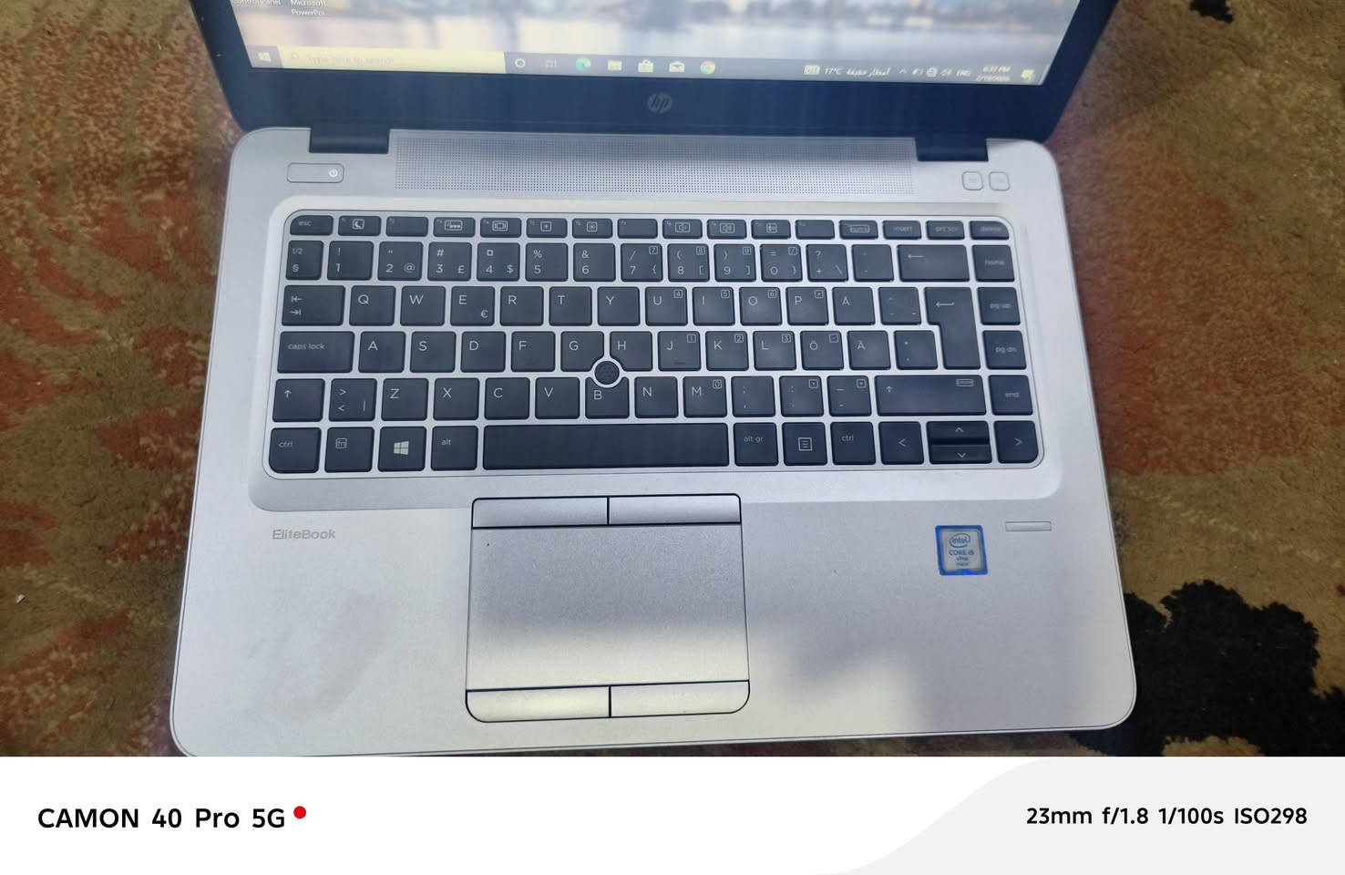 لابتوب HP EliteBook 840 G3 للبيع، الجهاز نظيف جداً واستعماله خفيف، وحالته ممتازة.

📍 الموقع: الحلة – جسر نادر💰 السعر: 250 ألف دينار، ويوجد مجال بسيط بالسعر للجادين.

للاستفسار‏‪***********‬‏/
***********
