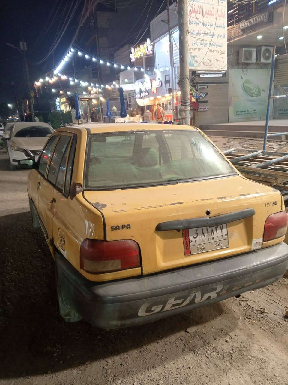 السلام عليكم سايبا موديل ٢٠١٣ شواصي حلوات واحد مكفول وواحد معمر تعمير على ايدي مكينة جديدة اليوم شديتها مشد ستيرن جديد باتري جديد سلف جديد داينمو جديد فيتبم عبوة كامله جديدة طوافة لفة اصليه جديدة دبلات جديدة صدر خلفي جديد الامامي متوسط سيارة مناصقها شي شغل واطلع مصفرة هيئة وغرامة تحويل مباشر مكاني بغداد الامين الثانيه السعر ٢٤ ورقة وبيها مجال حك جيتك وهذا رقمي
***********
