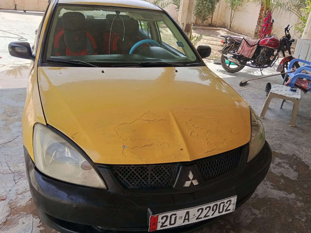لانسر 2009
اصل لون سلفر محوليه تكسي 
كير اوتو 
كير محرك خير من الله 
تخم تاير 
صدر كلة جديد 
داخل لونين وصاج 
تبريد تدفئة 
السيارة بيها خياسات مثل ما موضح بصورة 
حادث السيارة ربع البنيد 
رقم أنكليزي 
بسمي السيارة تحويل مباشر 
السعر 60 وبيها مجال للطيبين 
*********** 
غير متواجد على الفيس
