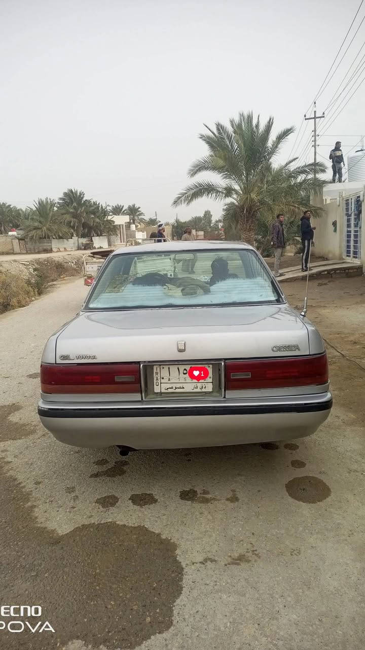 السلام عليكم كروسيدا موديل ٩١ رقم ذي قار مشروع وطني لانتصال *********** السعر ٥٥ وبيه مجال العنوان ذي قار سوق الشيوخ
