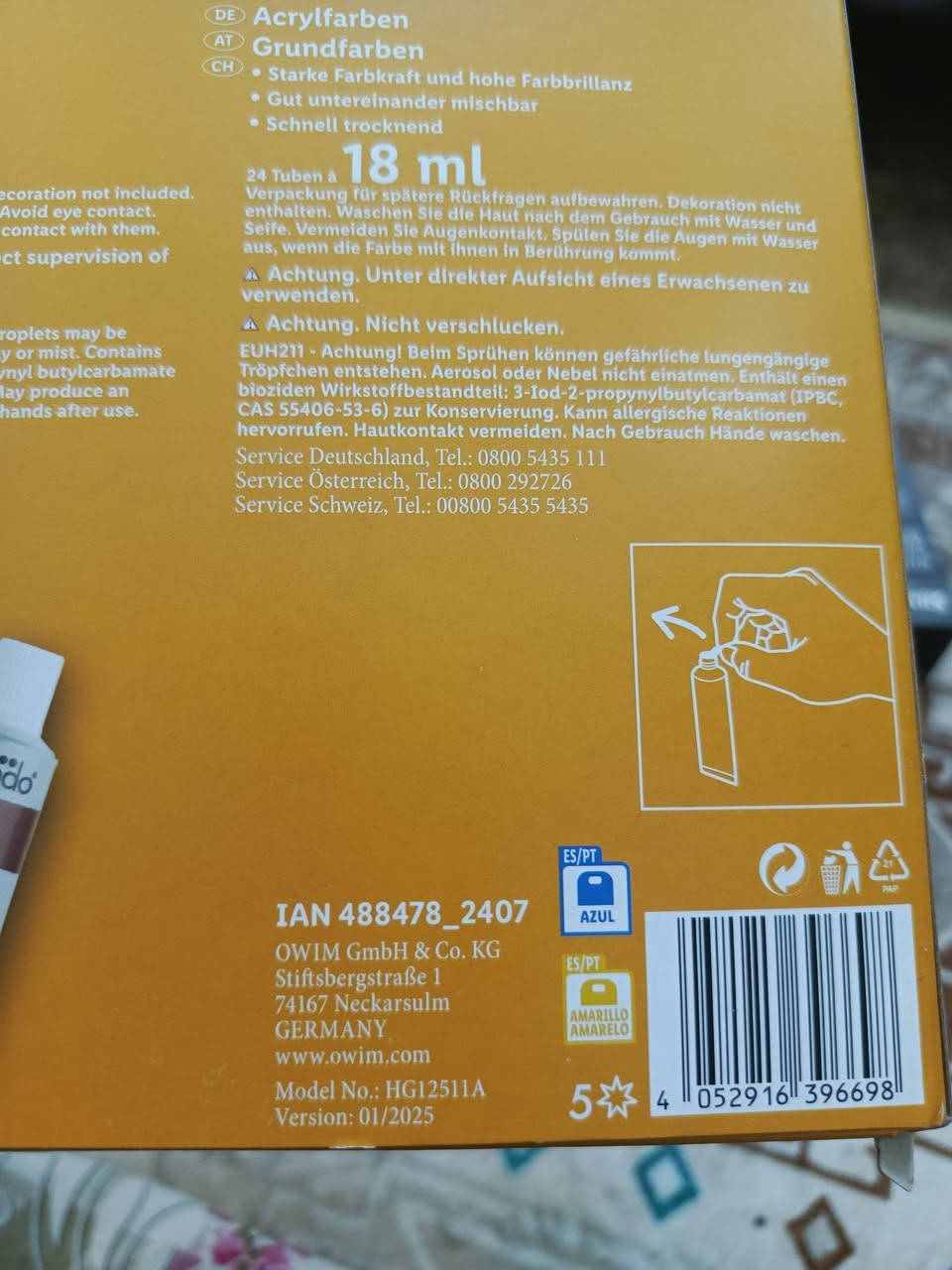 يا الله... يارزاق
ألوان أكريليك ألماني أصليه 
سيت  24 لون أساسي  ×18ml

السيت ب١٠ كميه محدوده جداً
متوفر توصيل جميع محافظات العراق


**إذا كنت صاحب هذا الإعلان وتريد حذفه لأي سبب، رجاءا أرسل رسالة إلى الدعم الفني**