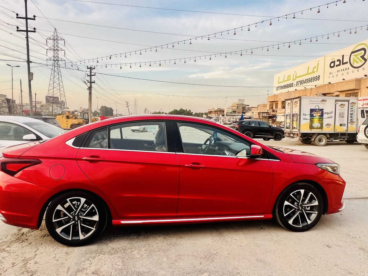 السلام عليكم
شيري اريزو 6 موديل 2022
فول موااصفات 
هاي فئة الفول شباب 
ماشيه 50 الف 
المواصفات : 
حجم المحرك ١٥٠٠ تيربو 
كير اوتو ماتيك ٨ نمر 
فتحه سقف 
٨ ابرباك 
سلايد روف 
حساس خلفي 
لايت ليد 
كشاف ليد 
بك لايت ليد 
ويل ١٧ 
مفتاح التشغيل بصمه 
شاشه كبيرة 
كاميرا دوارة 
٤ كامرات ٣٦٠ درجه 
انارة داخليه ليد 
كشنات جلد 
كروز سرعه 
اوضاع قيادة ٢ نورمل وسبورت 
تبريد لمس 
تشغيل عن بعد 
تبريد قطعتين 
هاند بريك بصمه 
مرايه كهرب
نضام مانع انزلاق 
رقم بغداد بأسمي  
مكاني بغداد 
السعر 115 ورقه 
***********
