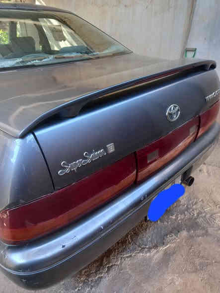 السلام عليكم بطه ٩٢ متصل لون رصاصي رقم ديالى انكليزي بسمي محرك اثين ونص سياره كامله مابيها اي نقص بس بيها جراد السعر ٥٢& وبيها مجال للطيبين/*********** مكان السياره بغداد الراشديه
