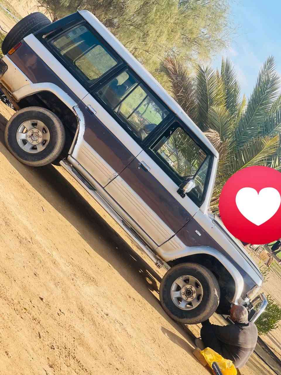 السلام عليكم كالوبر للبيع 
كير محرك شرط نشاط فول 

صدر جديد 

دبلات جديد 

تايرات جدد 

كهربائيات كلها شغاله 

سياره ما ناقصها شي 

السعر ( 22 ) وبيها مجال قليل حك الجيه

للتصال ( *********** )
