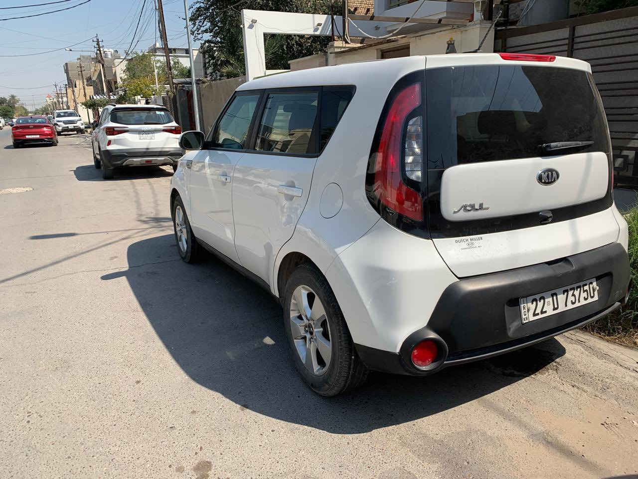 سلام عليكم
كيا سول موديل 19 ماشيه 60 الف ميل مكينة 1600
مواصفات الصول الاعتيادية رقم اربيل تحويل او وكالة

حادثهه قبق الجنطة ورصعة بالجاملغ الخلفي مال حادث ملاعبين بي فقط السيارة جديدة وخير من الله 
رايدهه ب 125 وبيهه مجال للاستفسار ***********
