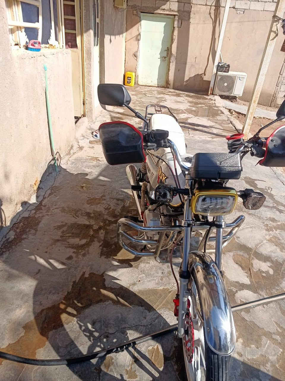 السلام عليكم دراجة للبيع موديل 2023مكان بغداد تقاطع النهروان السعر 550الف وبيها مجال ملاحضه اني مكلف بلنشر هذا رقم صاحب الدراجه***********
