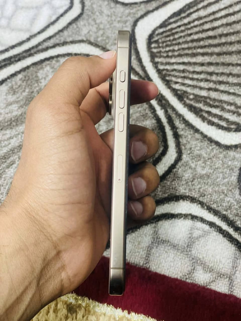 ايفون 16 برو ماكس
ايفون 16برو ماكس ذاكره 256 بطارية 100%  عدد الدورات 175 جوه بالصوره جهاز اخو جديد زلغ واحد مابي وتر بروف جهاز بمعنى الكلمة عربي شرق اوسط ماستر لا مفتوح ولا مصلح ملحقات كامله لون مميز 

سعر 1500$ 

النجف الأشرف - قضاء المشخاب 
***********
