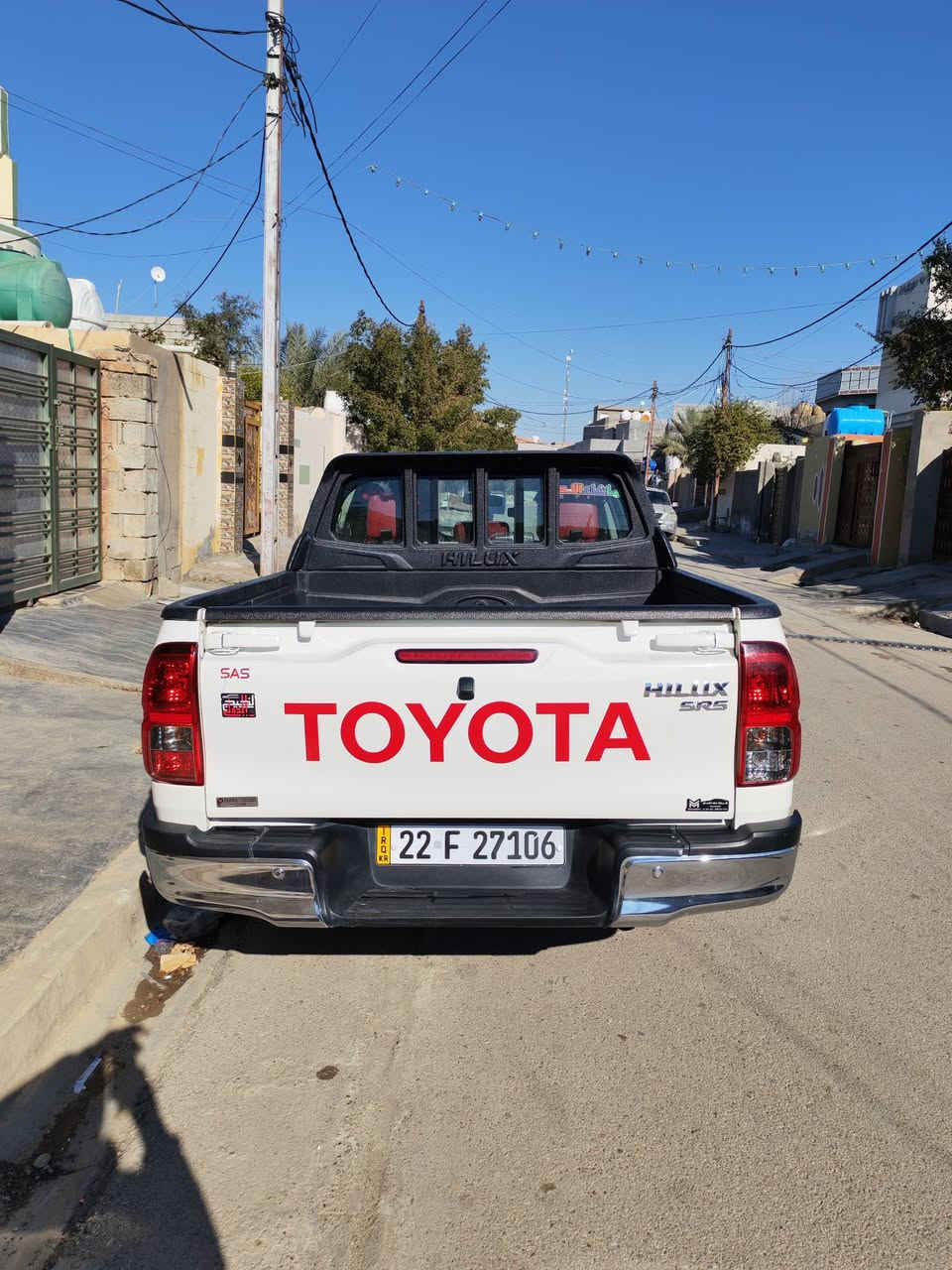 تويوتا هايلوكس
موديل ٢٠٢٣ 
رقم اربيل
مواصفات جهان
كير اوتماتيك 
تحكم ستيرن 
شاشه 
كامرا 
عداد المسافه. 40 الف 
 
السعر 295 ورقه***********
