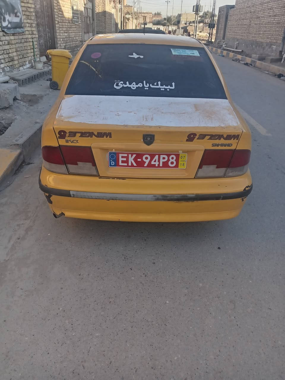 سمند موديل ١١ مكينه كير حداديه جدد
مابيه نقص رقم احمر صدامي بدون راعي ابيع كهربائيات كله شغاله ١٤ بيه مجال مكان سياره ناصريه سوق شيوخ ***********
