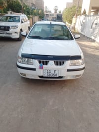 سمند موديل/2012//السياره جديده مكفولة كفاله عامه ماعده نص جاملغ خلفي ص...
