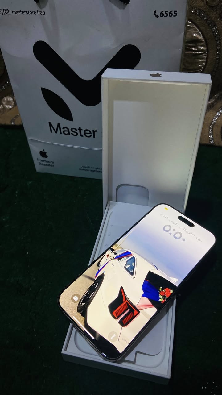 ايفون 16 برو ماكس📱
ذاكره 256 📀
بطاريه 93 🔋
دبل خط ZA/A
لون دزيرت الصحراوي 🤎
كفاله عامه بلادي مامفتوح شخط مابي 
ملحقاته كامله كارتونه مطابقه للبيع 
مكاني كربلاء ومتواجد واتساب او اتصال 
رقمي ***********
