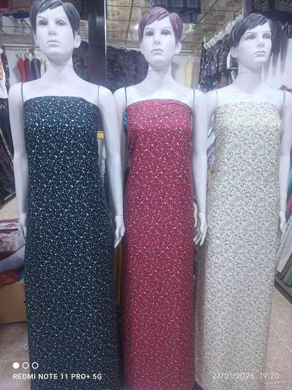 السلام عليكم
 كشمير يطالي الاصلي لسنة 2026
(البيع مفرد وجمله باسعار مناسبه) 
لاصحاب المحلات والخياطه ........
تابع الصفحه ليصلك كل جديد......... 
يستخدم للفساتين والدشداشات........ 
(ويوجد كشمير فرنسي وكشمير شمالي دبل صبغ وكريشه وسندرلا وكشمير ساده مطاط) 
 توصيل داخل كركوك ولجميع المحافظات 
  عنوان كركوك حي الواسطي عل سايدين النجده مقابيل صيدلية الفجر
بجوار لحم بعجين نونه
 للحجز  ماسنجر او واتساب ***********
رابط البيج الخاص
https://www.facebook.com/profile.php?id=61556801904013&mibextid=ZbWKwL
