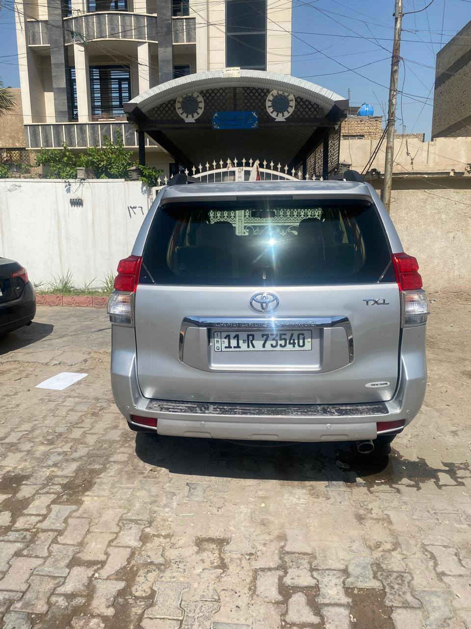 برادو موديل 2013
اربعه سلندر بدون ضرر  مكفوله من الصبغ والتبديل
السعر 22500 دولار وبيها مجال *********** مكانه بغداد
