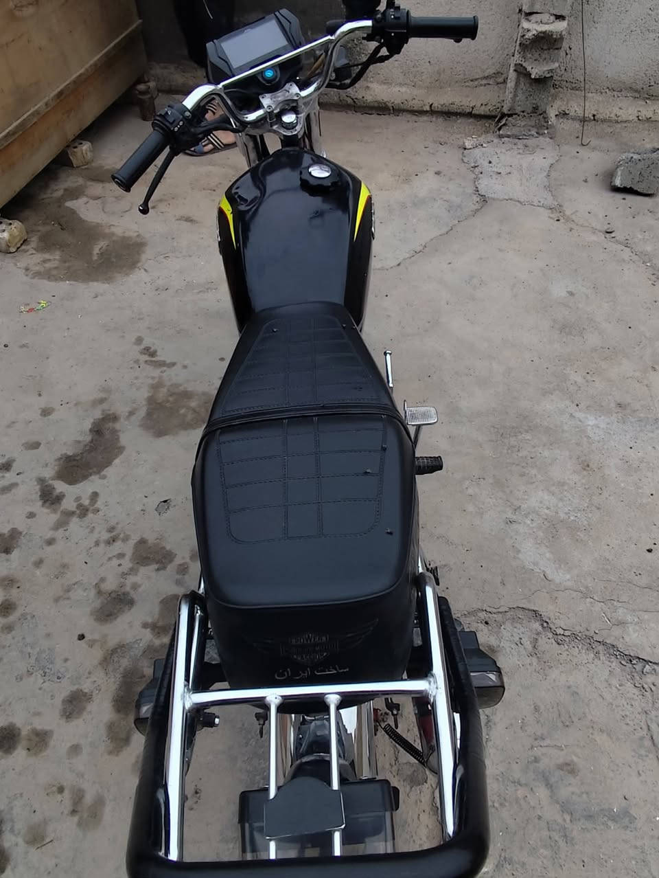 موديل 24💪 مكينة خرسة
دراجة نضيفة نكرة سلف بي وكت 
دراجة شلعة شك الكاع☠️ عداد كتروني 
سعرهة بلاش 650بيهة مجال 
اوراق كاملة 
مكاني زعفرانية جسر ديالى القديم  
رقمي ***********
