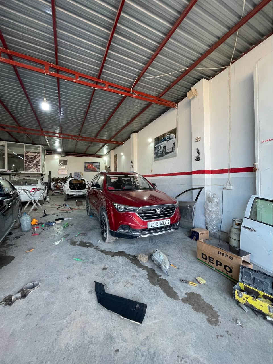 سلام عليكم فاو x40موديل 2020للبيع على حادثها تريد اصلح وانطيك تريد هيج بيها صبغ ربع جاملغ امامي بدون معجون شر محرك1.6اقتصادي السياره بيها وحيف نقصها درايم شفت*********** السليمانية, العراق
