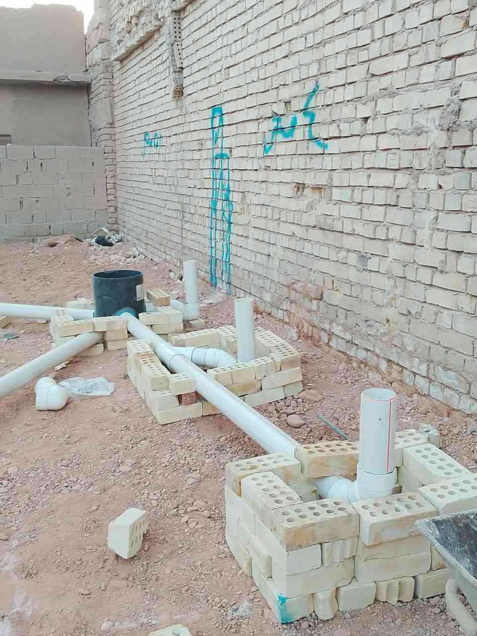 اليوم تم تأسيس رفت مجاري في منطقت الفين 
***********
