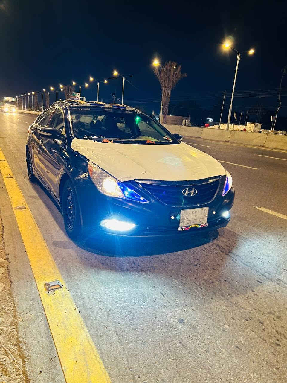 للبيع سوناتا موديل 11 وارد امريكي جارده السياره يرادله صبغت حزام.    بيه اربع قطع صبغ   قماىه وتكم وشواصي مكفولات. حته من الجراد    حداديته 50بل ميه تبريد شغال.    السعر خاص ***********
