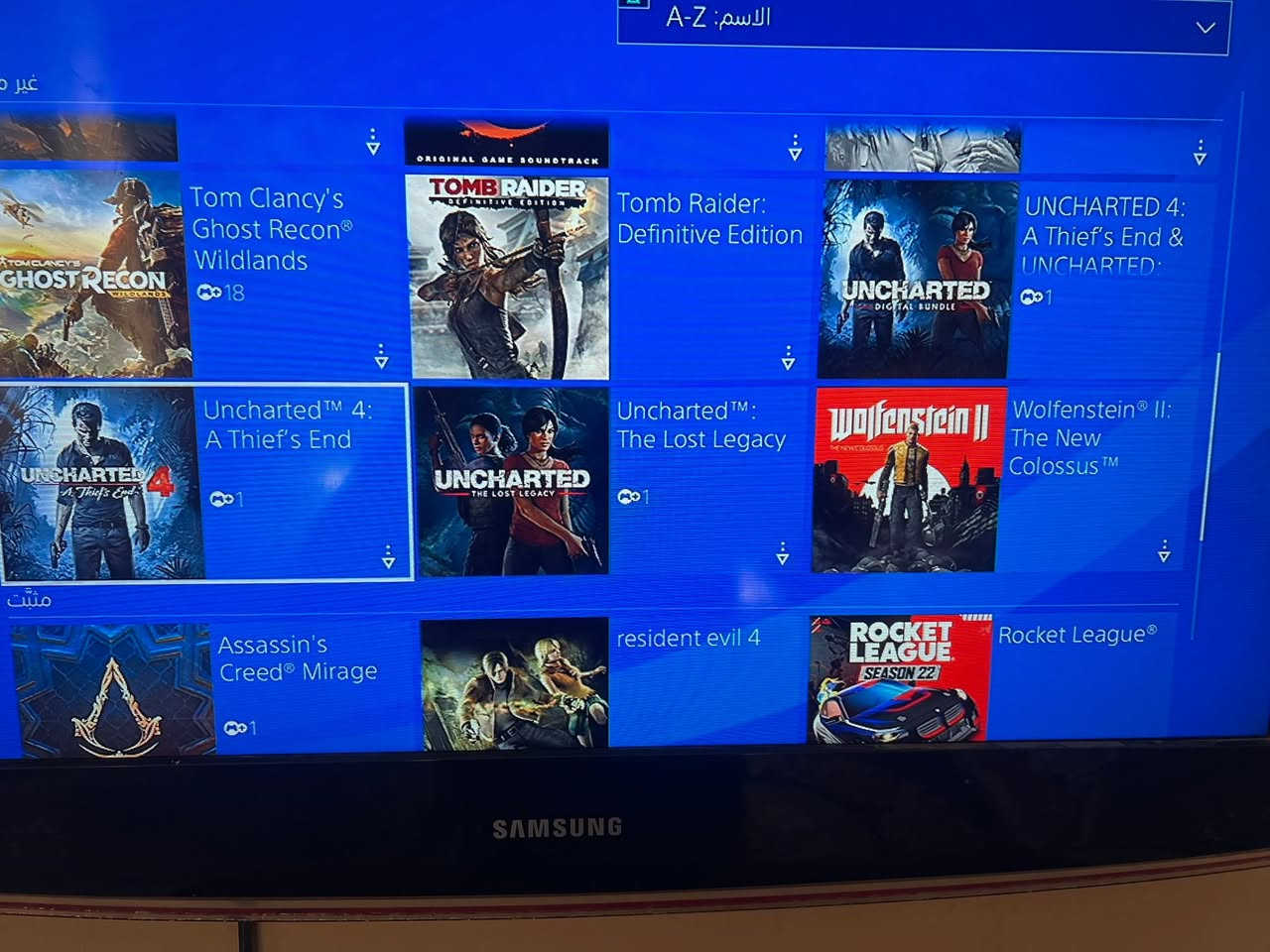 سلام عليكم
Ps4 slim 
للبيع الجهاز نضيف مامفتوح 
وياه يده وقرص watch dogs legion 
مع حساب كما موضح بالصور 
ملاحظه الالعاب المثبته ضمن الحساب
السعر خاص 
مكاني حله


**إذا كنت صاحب هذا الإعلان وتريد حذفه لأي سبب، رجاءا أرسل رسالة إلى الدعم الفني**