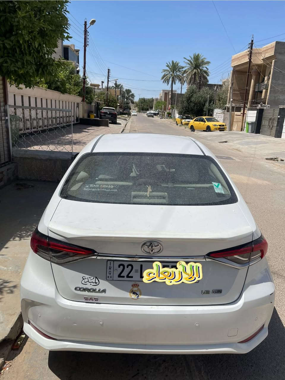 سلام عليكم للبيع أو مراوس كورلا ساز
2023  سياره نضيفه ومال بيت 
 مكفوله السياره. ماشيه ٩٠ الف
 سياره بيها  رصعه بحافه الباب صغيره كلش 
 وبيها بارد اصبعين بلصندوك 
 ورصعه بل قماره

 سعر ١٦٥ المو شراي يرحم والديك مالي خلك 

مكان السياره بغداد العامريه
***********
