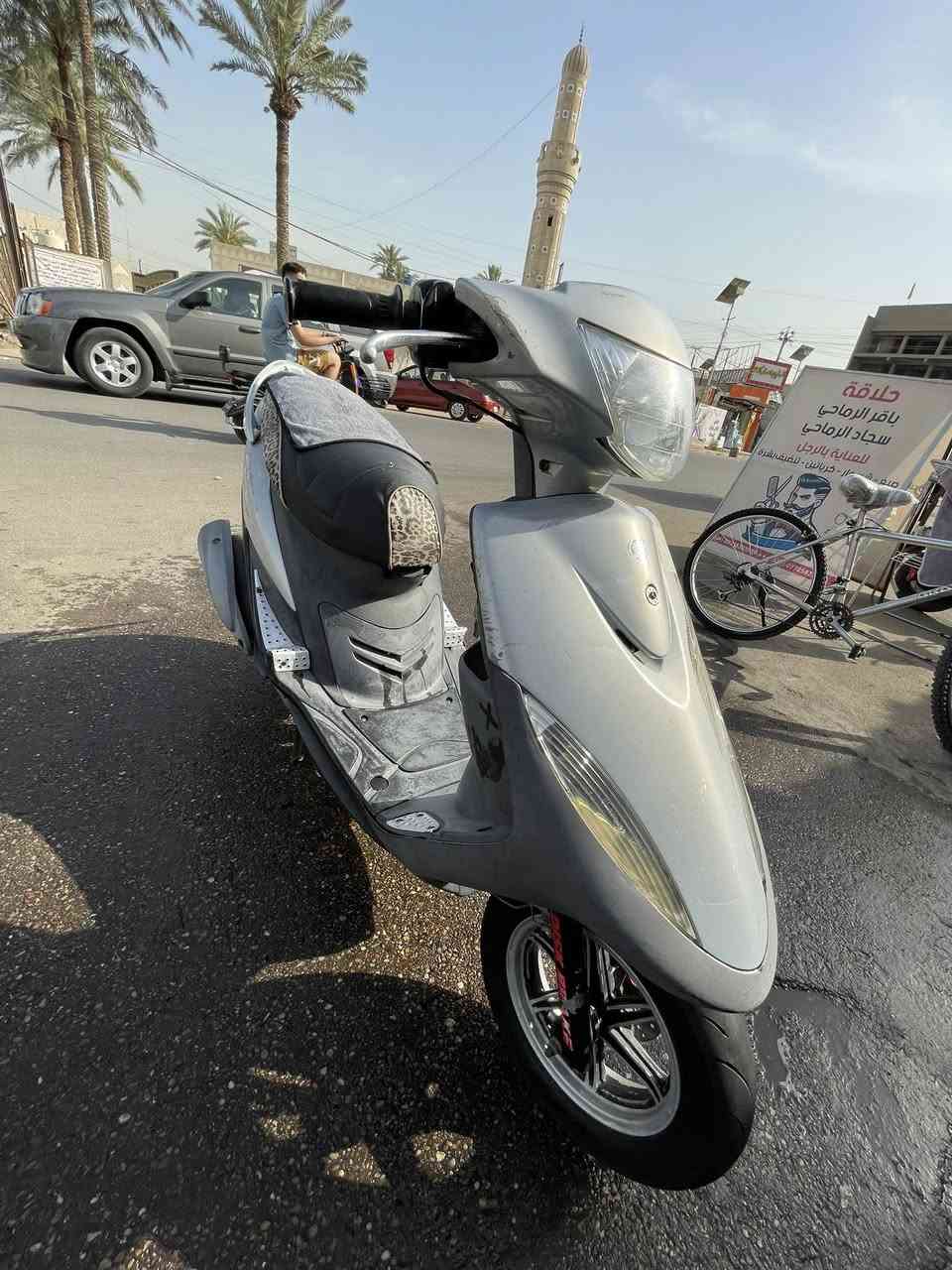 دراجه ماكس عدله للبيع سعر خاص دراجه مال رمبه الشراي يراسلني هـ *********** مكاني بغداد حي العامل
