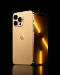 للبيع iPhone 13 Pro Max Gold 256GB 🔥 ✨ اللون الذهبي الفخم والأكثر تميز...