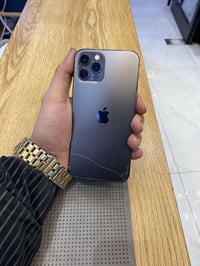 ايفون12برو ذاكره 128بطاريه73بلاديه جهاز فقط مفطور الضهر كله شغال صوت ا...