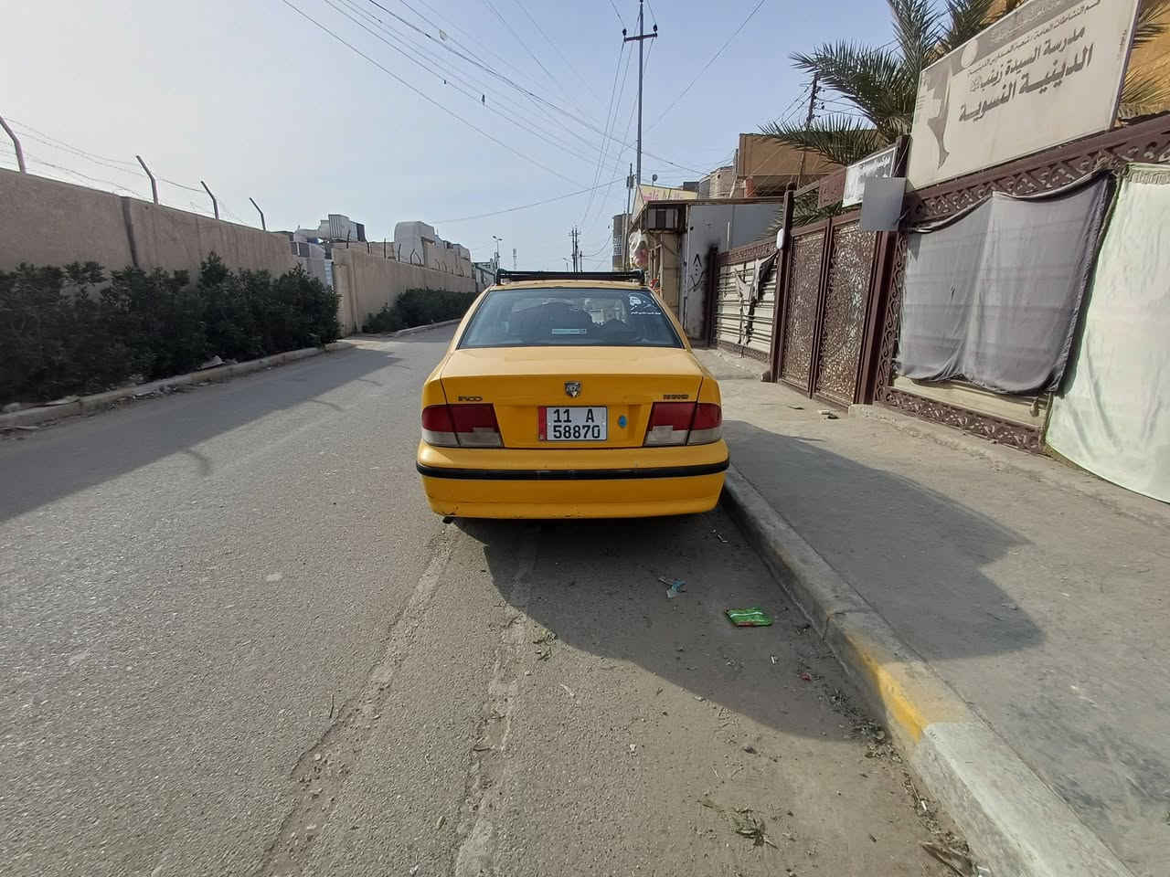 السلام عليكم
سمند موديل ١١ سياره خير من الله  رايد مرواس  او بيع تجي وتشوف بعينك ٣٥ وبيها مجال بسيط حك الجيه مكاني بغداد ***********
