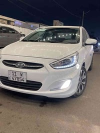 للبيع  أكسنت 2016 خليجية  رقم بغداد الدولي  سنويه هزه جديده بأسمي شخصي...