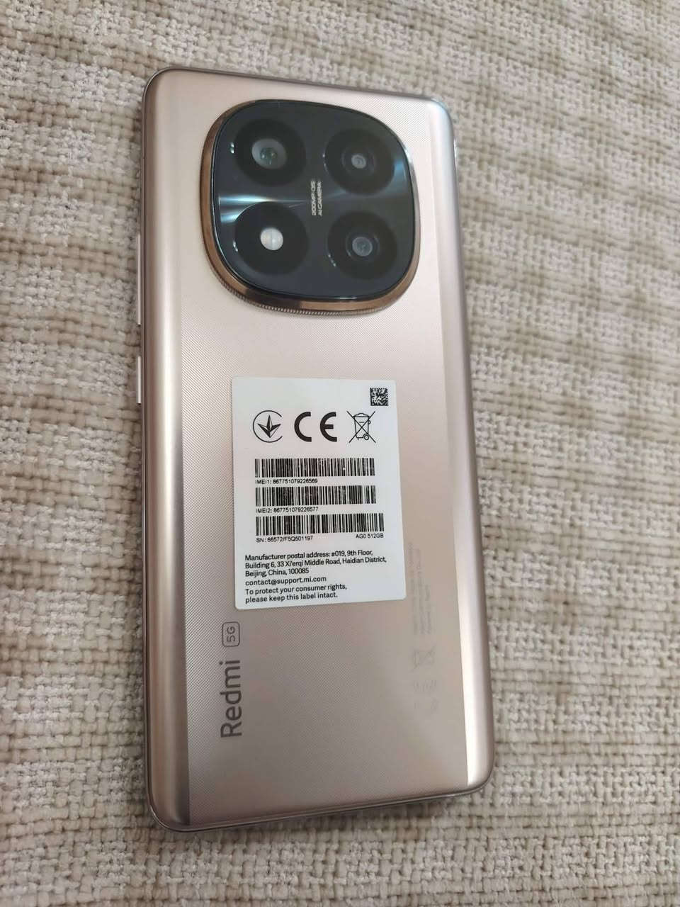 للبيع جهاز
Red me not 14 pro plus 5g 

الجهاز طب للكوكل واقرة مواصفاته 

نظيف كلش بنسبة٩٩٪ اخو الجديد 
امانة الله لامصلح ولا بي اي مشكلة وشتحب كفالة بي اكفلكياه واي وقت 

الجهاز بدون مراوس العنوان مجمع بسماية


**إذا كنت صاحب هذا الإعلان وتريد حذفه لأي سبب، رجاءا أرسل رسالة إلى الدعم الفني**